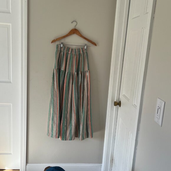 The Odells “Virginia” Striped Maxi Skirt – Anthropologie Size Small - Picture 9 of 12